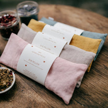 Load image into Gallery viewer, linen aromatherapy eye pillows
