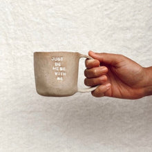 Load image into Gallery viewer, Handmade ceramic affirmation mug
